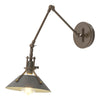 Hubbardton Forge Bronze Natural Iron Henry Sconce