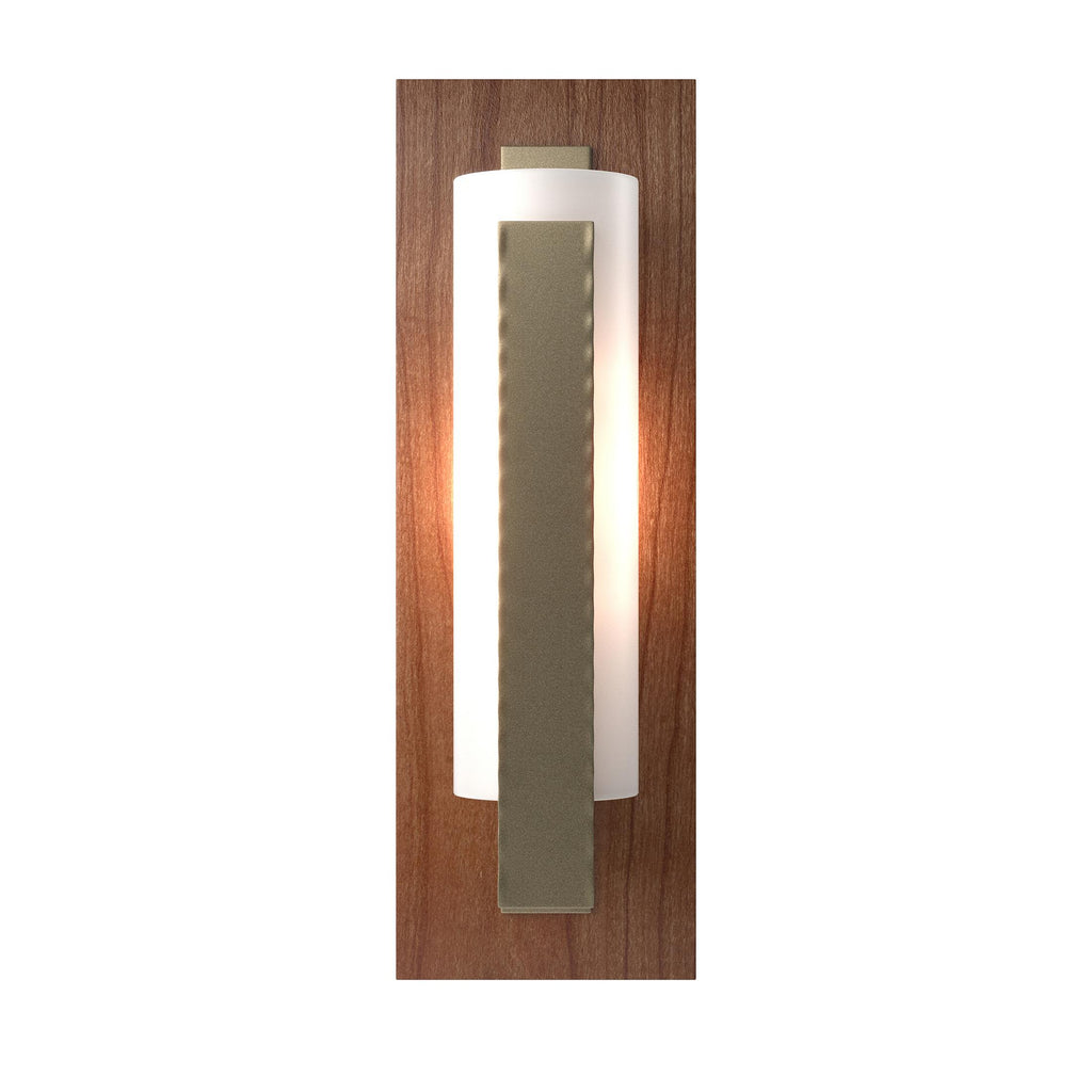 Hubbardton Forge Forged Vertical Bar Sconce - Cherry or Copper Backplate