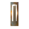 Hubbardton Forge Soft Gold Copper Opal Glass (Gg) Forged Vertical Bar Sconce - Cherry Or Copper Backplate