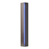 Hubbardton Forge Bronze Blue Glass (Ee) Gallery Small Sconce