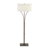 Hubbardton Forge Bronze Natural Anna Shade (Sf) Contemporary Formae Floor Lamp