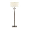 Hubbardton Forge Bronze Flax Shade (Se) Contemporary Formae Floor Lamp