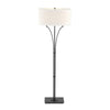 Hubbardton Forge Black Flax Shade (Se) Contemporary Formae Floor Lamp