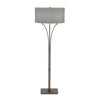 Hubbardton Forge Bronze Medium Grey Shade (Sl) Contemporary Formae Floor Lamp