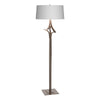 Hubbardton Forge Bronze Light Grey Shade (Sj) Antasia Floor Lamp