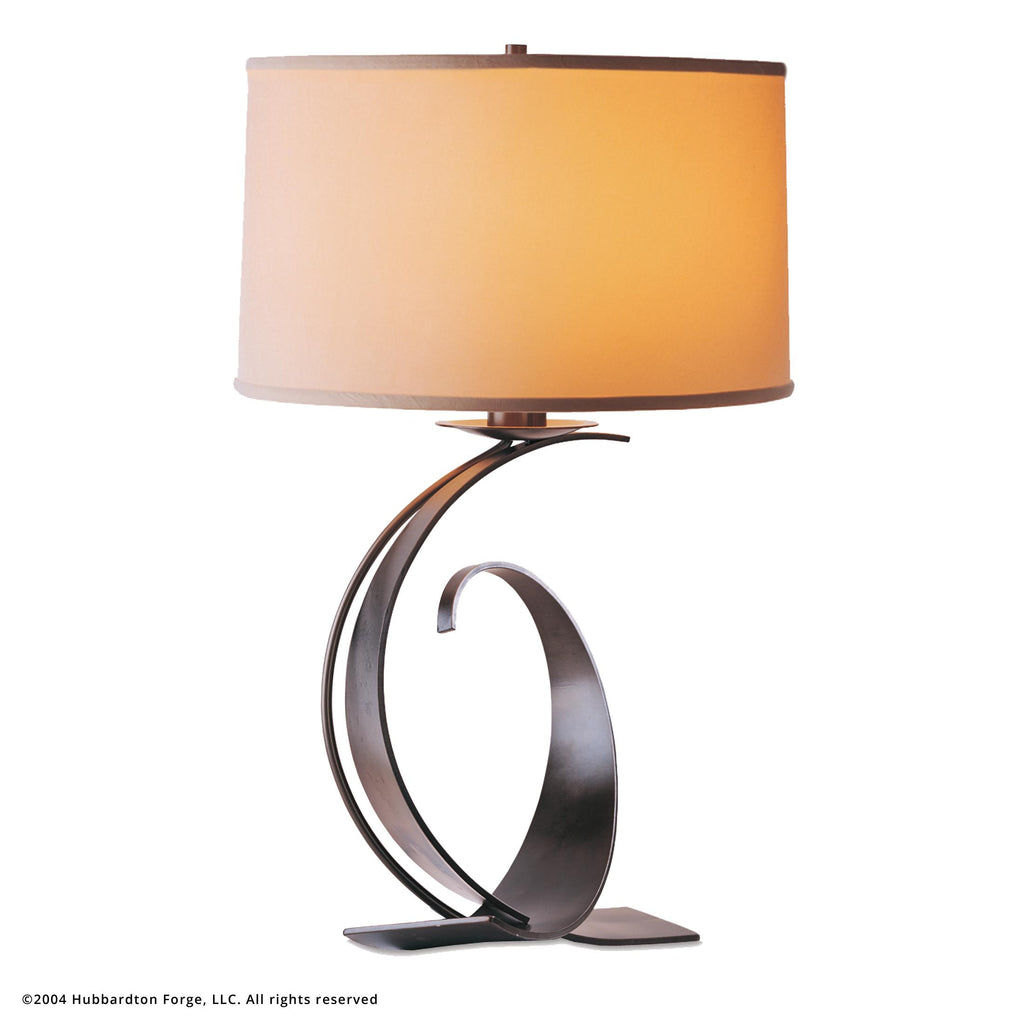 Hubbardton Forge Fullered Impressions Large Table Lamp