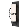 Hubbardton Forge Coastal Black Opal Glass (Gg) Olympus Small Outdoor Sconce