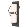 Hubbardton Forge Coastal Natural Iron Opal Glass (Gg) Olympus Large Outdoor Sconce