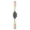 Hubbardton Forge Coastal Natural Iron Clear Glass (Zm) Centre Large Outdoor Sconce