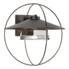 Hubbardton Forge Coastal Oil Rubbed Bronze Clear Glass (Zm) Halo Large Outdoor Sconce