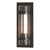 Hubbardton Forge Coastal Oil Rubbed Bronze Seeded Glass With Opal Diffuser (Zs) Torch Xl Outdoor Sconce
