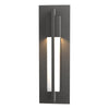 Hubbardton Forge Coastal Natural Iron Clear Glass (Zm) Axis Small Outdoor Sconce