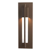 Hubbardton Forge Coastal Bronze Clear Glass (Zm) Axis Small Outdoor Sconce