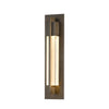 Hubbardton Forge Coastal Bronze Clear Glass (Zm) Axis Outdoor Sconce