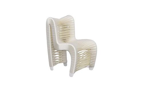 Phillips Seat Belt Chair Kid Sized White Accent