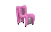 Phillips Collection Seat Belt Kid Sized Pink Chair