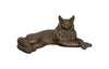 Phillips Collection Cat Sculpture Bronze Accent