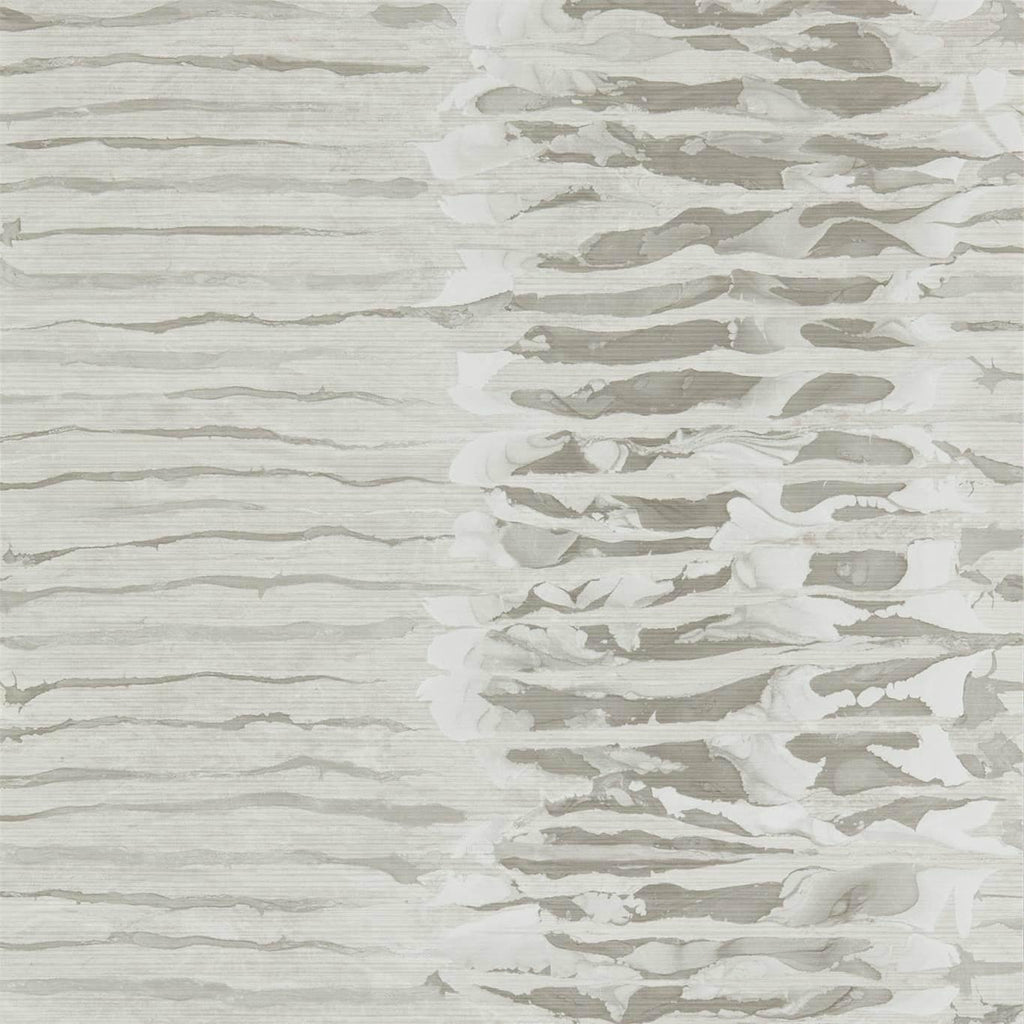 Harlequin Ripple Stripe Mist Wallpaper