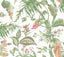York White Multi Fiji Garden Peel & Stick Multicolor Wallpaper