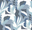 York Blue Papier Colle Blue Wallpaper