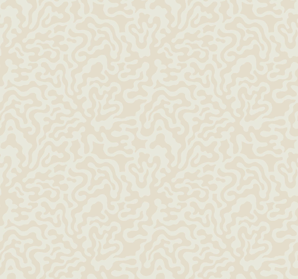 York Almond & Metallic Nebulous Cloud Beige Wallpaper