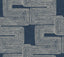 York Midnight & Silver Zulu Thread Blue Wallpaper