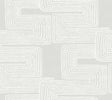 York Dove & Pearl Zulu Thread Grey Wallpaper