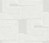 York Dove & Pearl Zulu Thread Grey Wallpaper