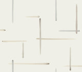 York Neutral & Glint Gilded Sumi-E Off-White Wallpaper