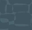 York Peacock Block Blue Wallpaper