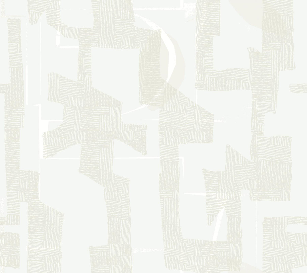 York Dove & Sand Modern Tribal Beige Wallpaper