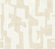 York Caramel & Cream Modern Tribal Brown Wallpaper