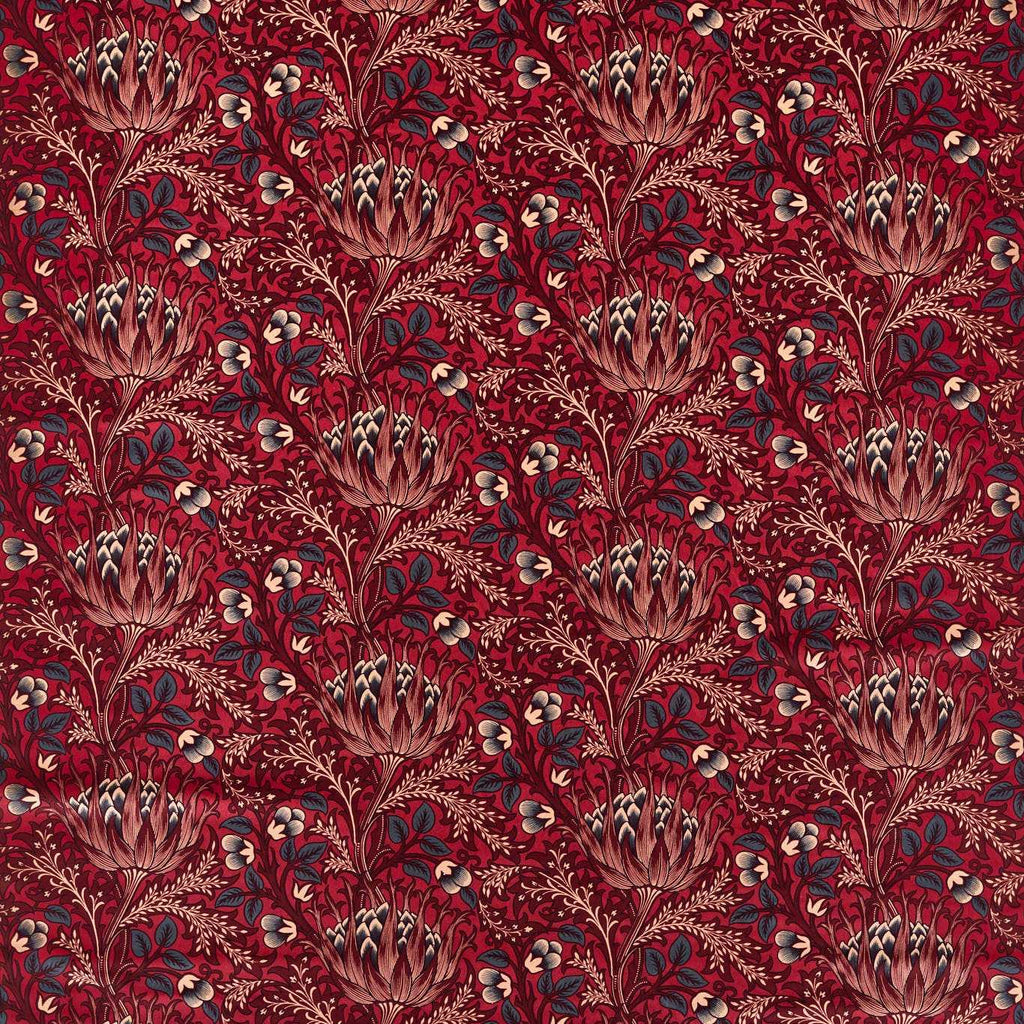 Morris & Co Barbed Berry Wardle Velvets Fabric
