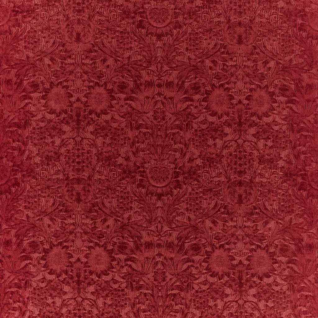 Morris & Co Barbed Berry Wardle Velvets Fabric