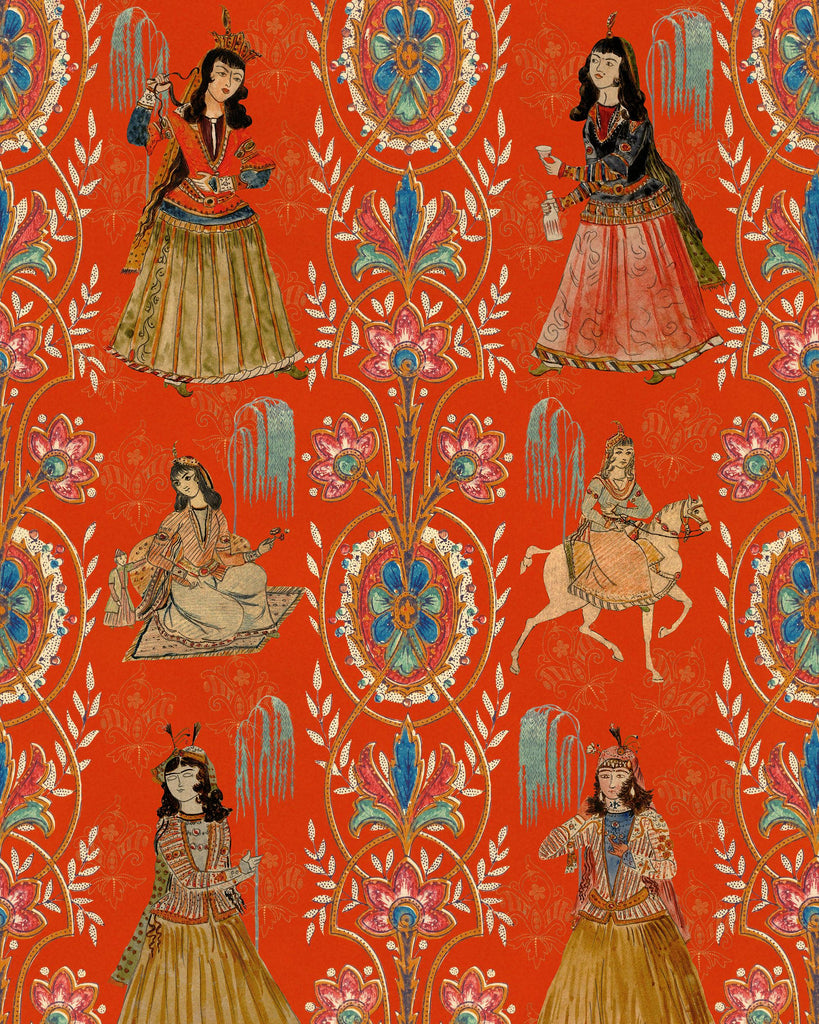 MindTheGap MAGHREBIAN FOLKTALE Rose Tales of Maghreb Wallpaper