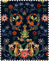 MindTheGap TRANSYLVANIA FOLK Natural linen Fabric