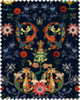 MindTheGap TRANSYLVANIA FOLK Natural linen Fabric
