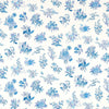Harlequin Woodland Floral Lapis/Amethyst/Pearl Fabric