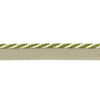 Lee Jofa Strpd Cable Cord Flax & Olivegrn Trim