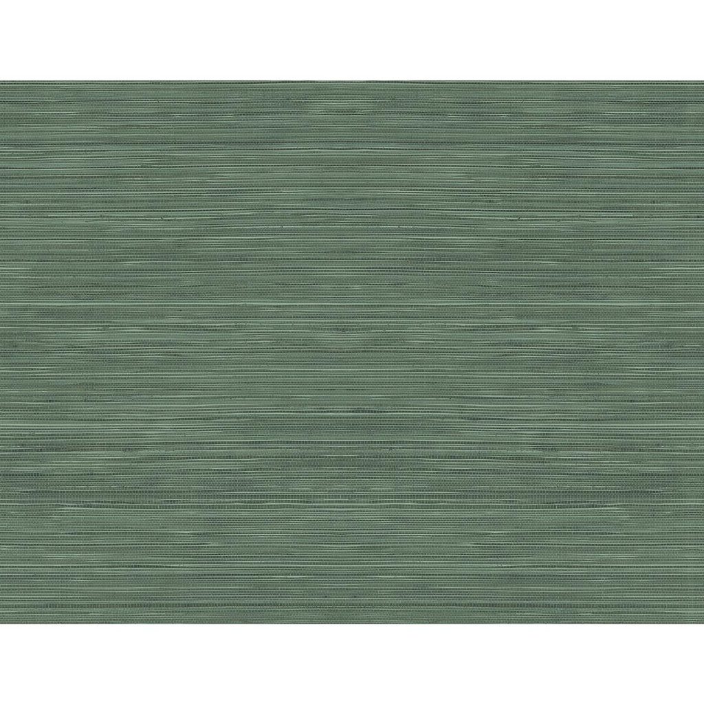 Winfield Thybony GRASSCLOTH TEXTURE GREEN Wallpaper