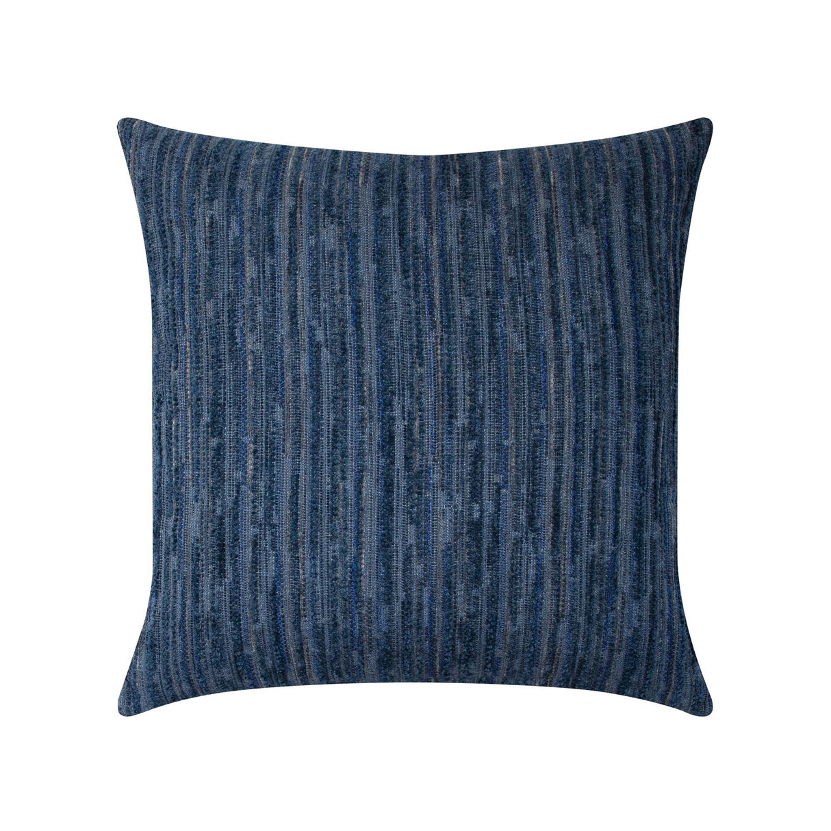 Elaine Smith Luxe Stripe Indigo Blue Pillow