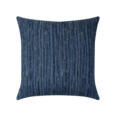 Elaine Smith Luxe Stripe Indigo Blue Pillow