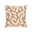 Elaine Smith Fascination Caramel Brown Pillow