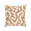 Elaine Smith Fascination Caramel Brown Pillow
