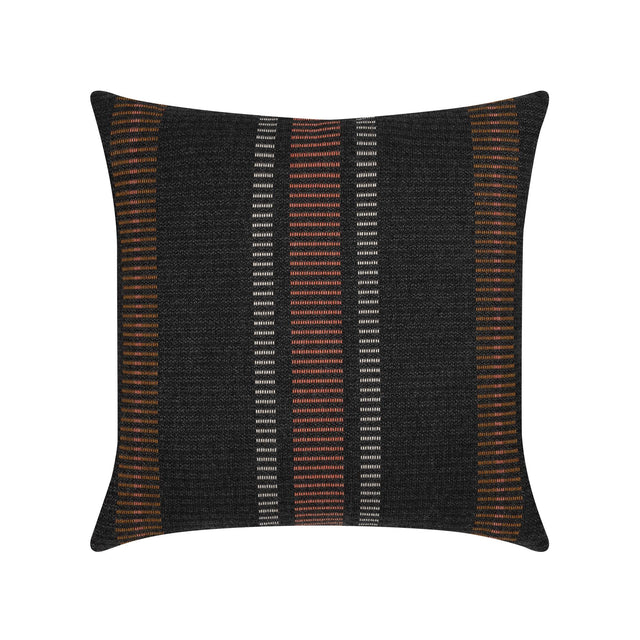 Elaine Smith Journey Earth Black Pillow