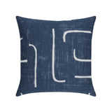 Elaine Smith Instinct Denim Blue Pillow