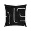 Elaine Smith Instinct Ebony Black Pillow