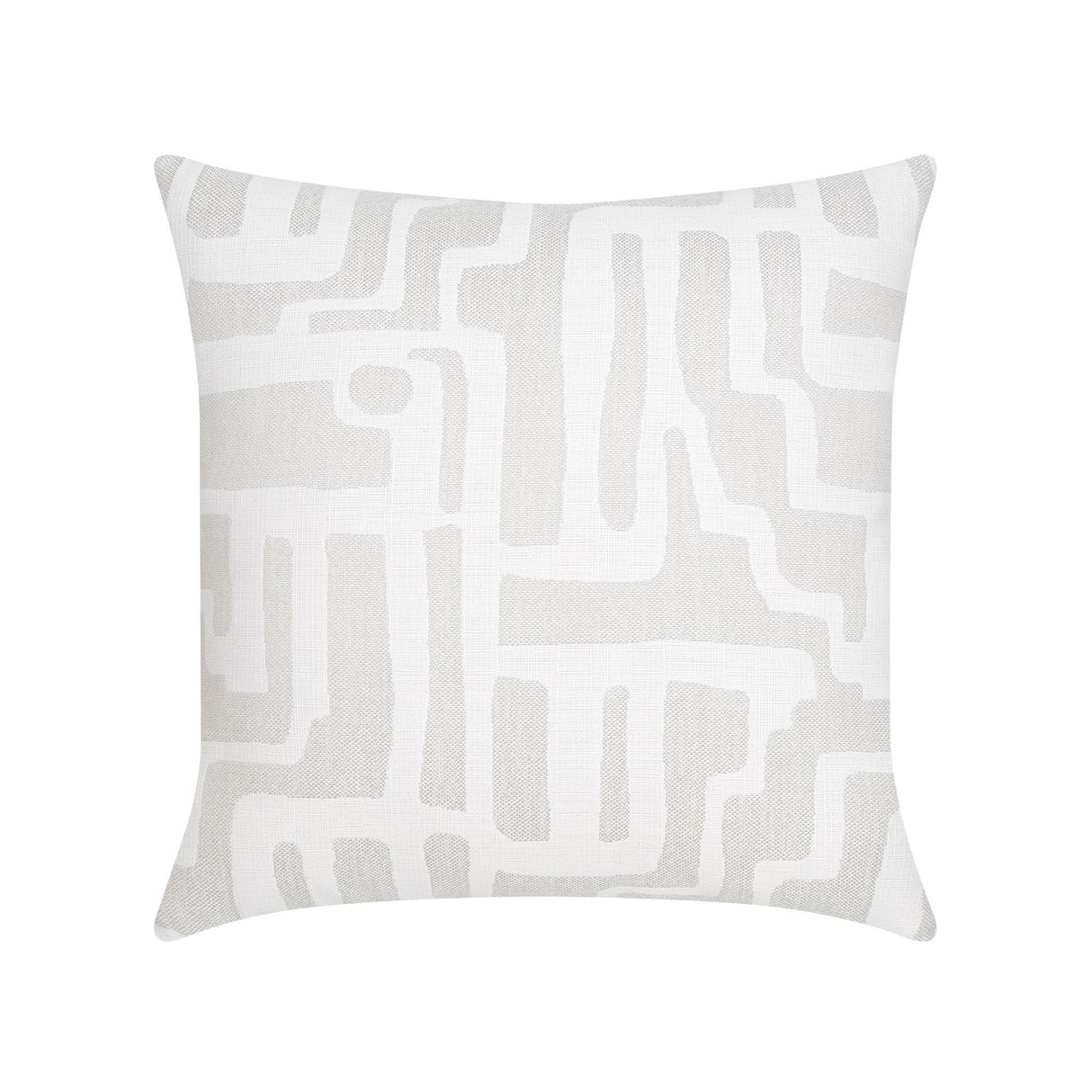Elaine Smith Noble Alabaster White Pillow