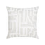 Elaine Smith Noble Alabaster White Pillow