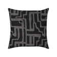 Elaine Smith Noble Charcoal Black Pillow